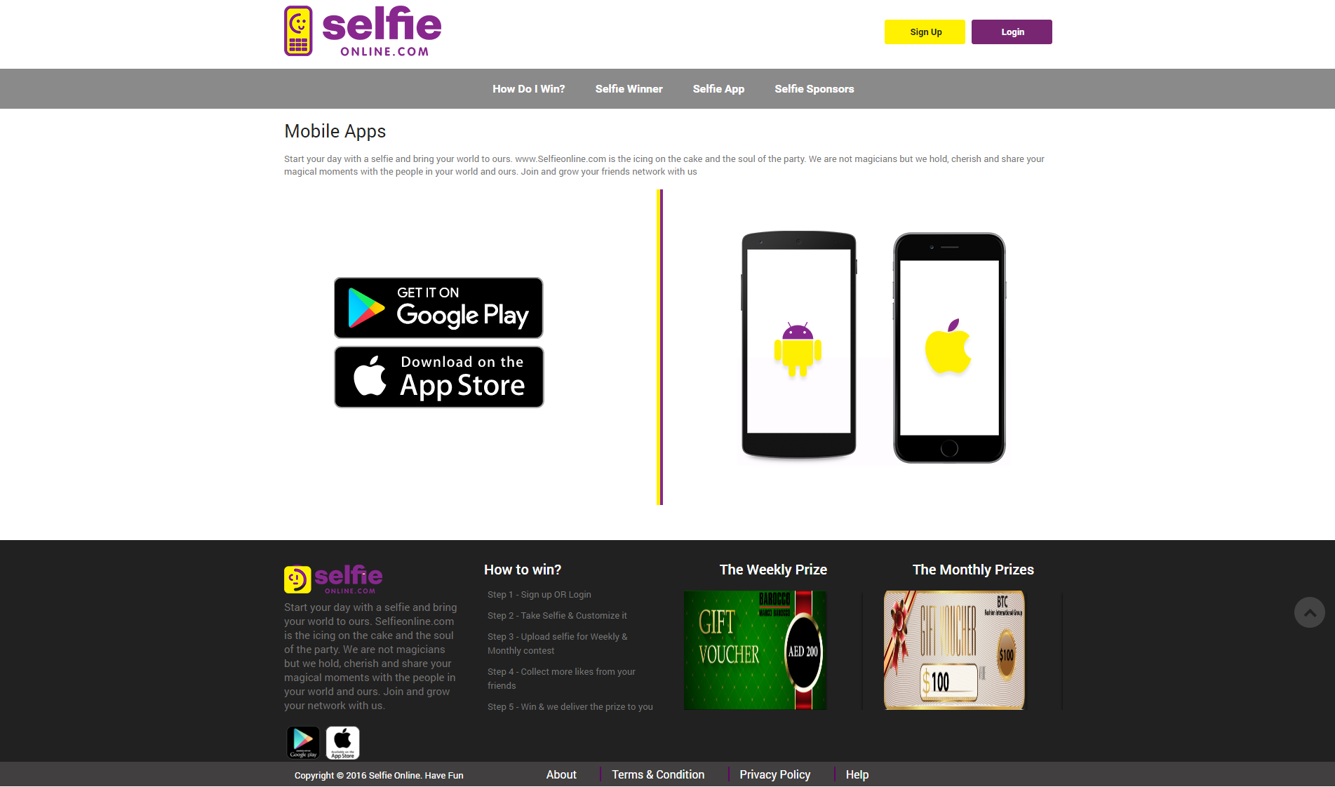 Ask Online Solutions Portfolio Selfie Onlien Mobile App