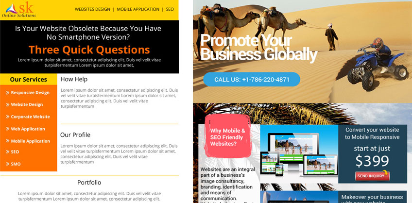 Ask Online Solutions Newsletter Design
