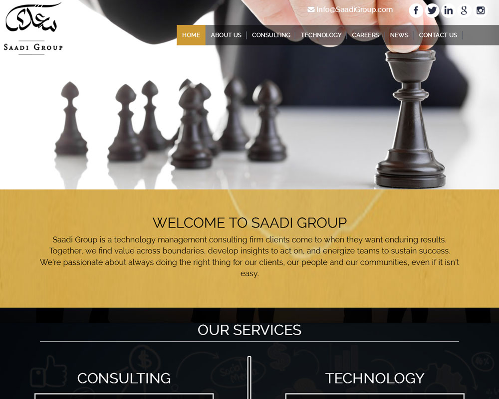 Ask Online Solutions Portfolio Saadi Group